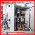 PE / PVC Sander WPC Präge Maschine für Wasser Bau, Balkon